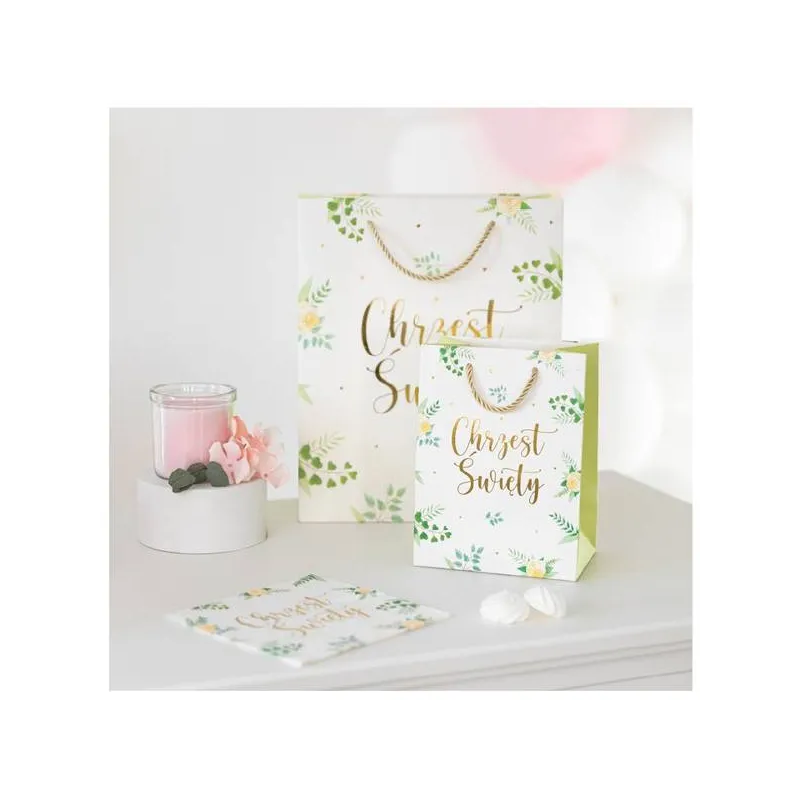 Torba prezentowa Chrzest Święty , 26x32x12 cm